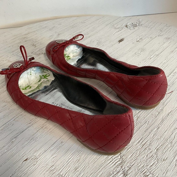 Phillipp Plein GoldJungle Cushioned Red Flat Skull Shoe Size EUR 36 US 5.5 - Picture 6 of 16